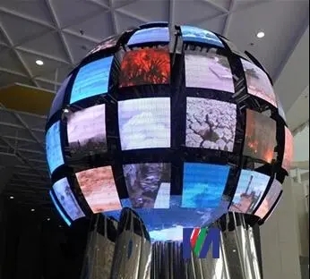 传统成都LED显示屏与球形成都LED显示屏区别在哪里